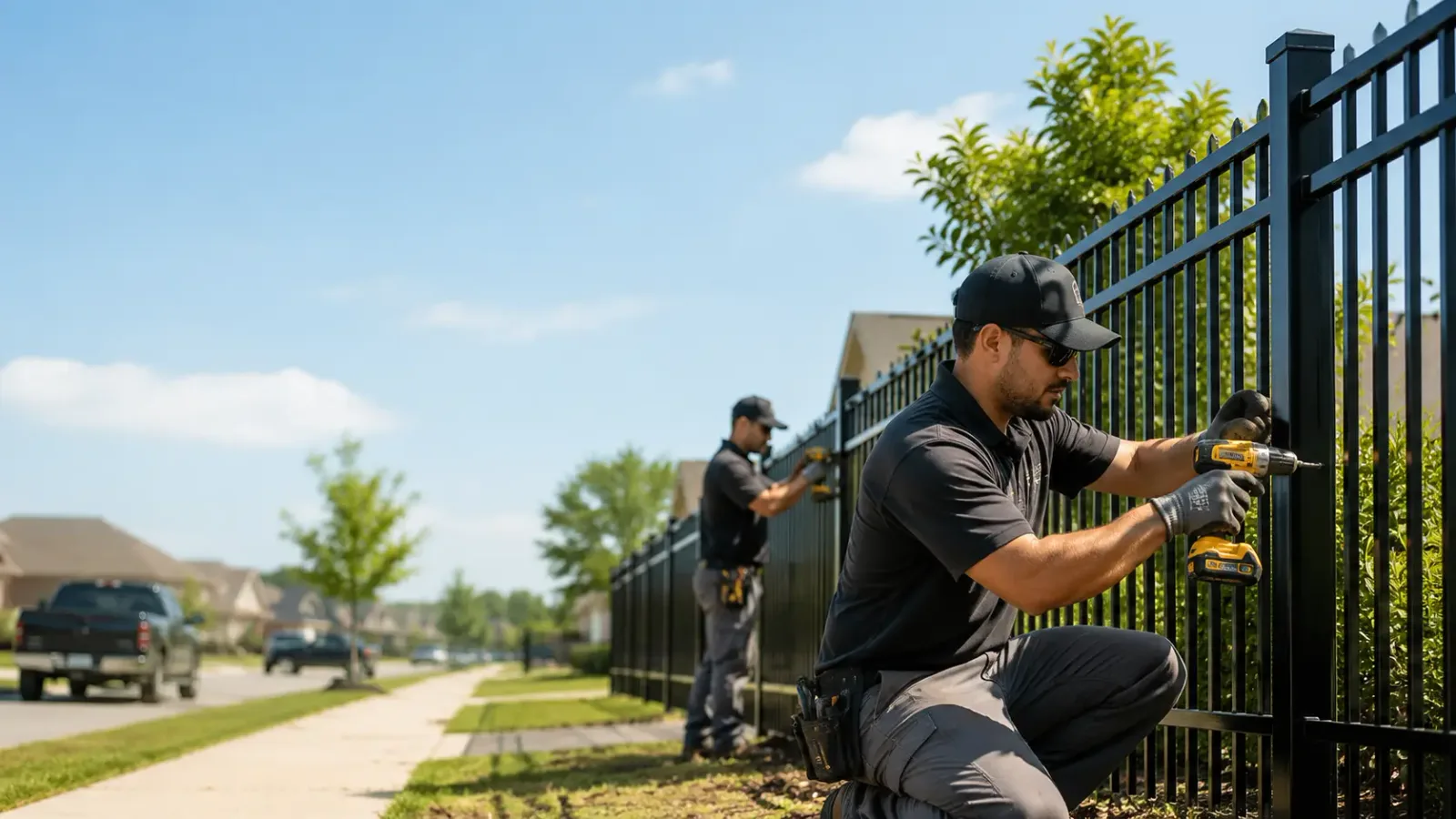 Metal Fence Installation in Greenock, PA